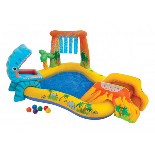 Children's pools and play centers INTEX children's pool Dinosaur 249x191x109 cm 57444 - 1