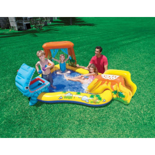 Children's pools and play centers INTEX children's pool Dinosaur 249x191x109 cm 57444 - 2