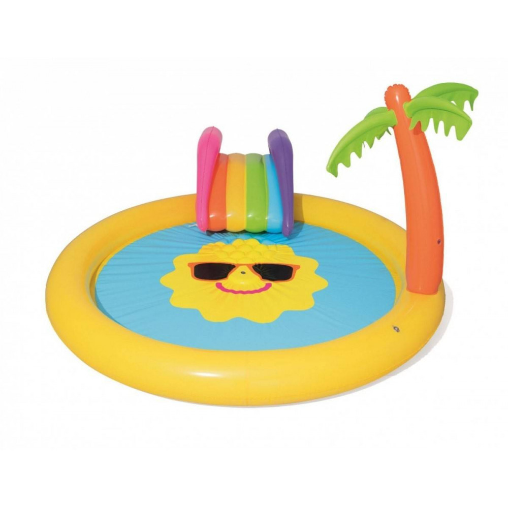Detské bazéniky a hracie centrá BESTWAY detský bazénik Slnko 237x201x104 cm 53071 - 2