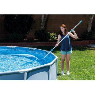 Pools with construction INTEX ULTRA XTR FRAME POOL 975x488x132 cm + sand filtration with salt water system 26378NP - 5
