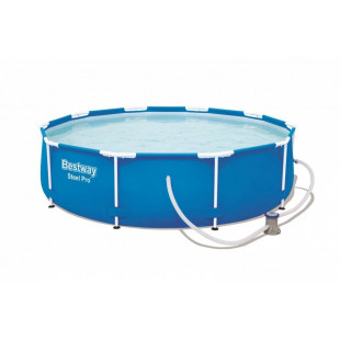 The Power Steel BESTWAY 56679 305x76 cm pool with a filter pump is corrosion-resistant, the PVC pool coating made in TRITECH ™ technology, contains a drain valve and pool walls with mosaic graphics.