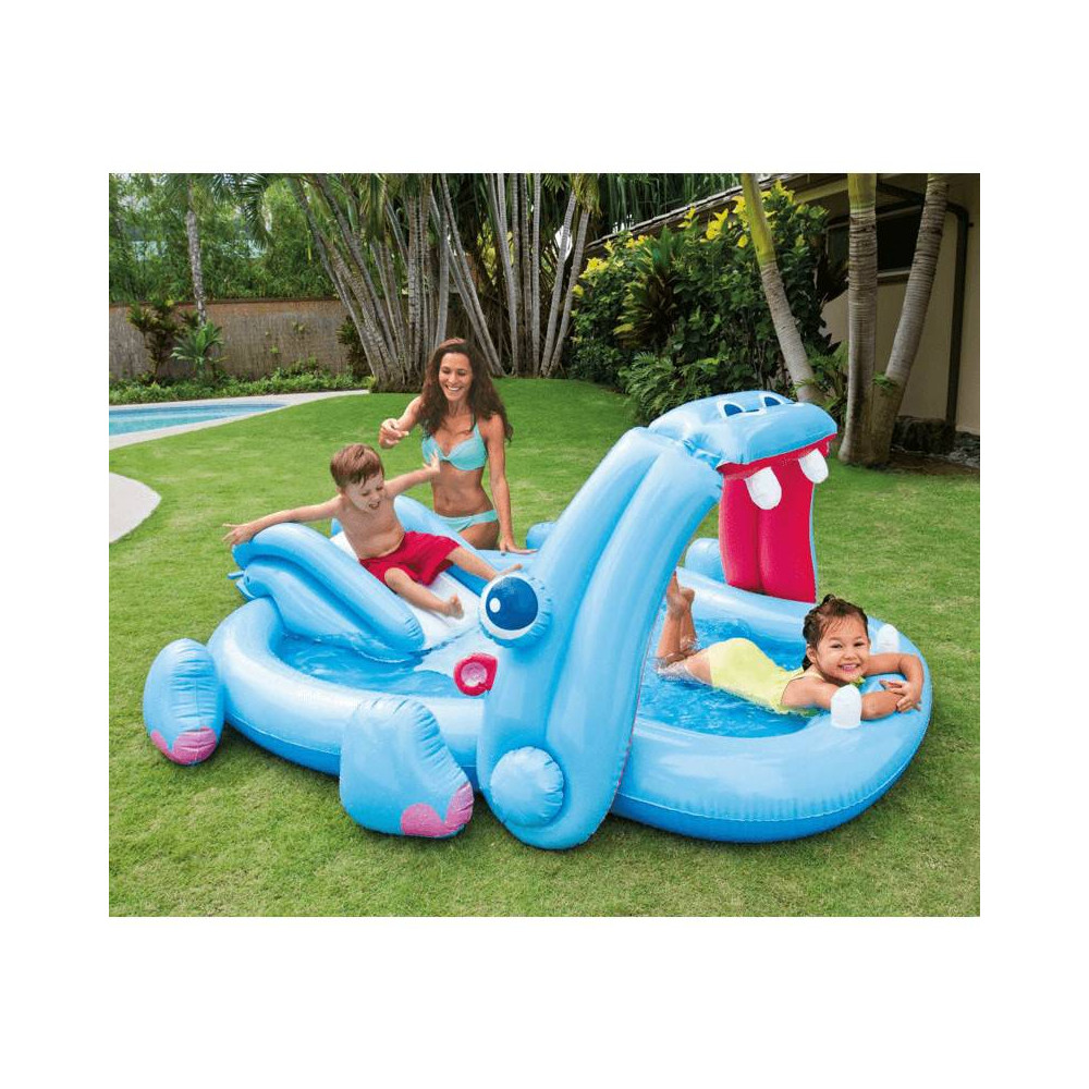 Children's pools and play centers INTEX children's pool Hippo 221x188x86 cm 57150 - 3
