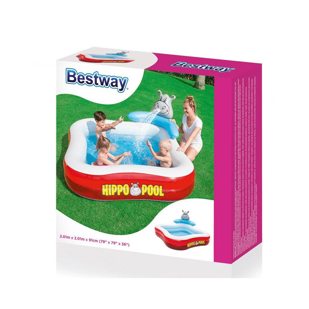 BESTWAY children's pool Hippo Play Center 53050 - 3