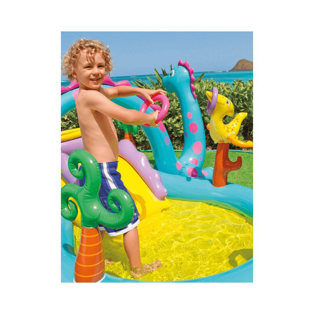 Dětské bazénky a hrací centra INTEX dětský bazének Dinoland 333x229x112 cm 57135 - 5