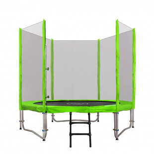 Trampoline SKY 244 cm + safety net + stairs - 1
