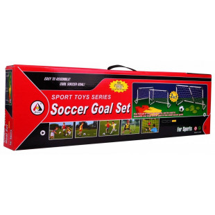 Soccer goals Football gate with 2in1 accessories - 8