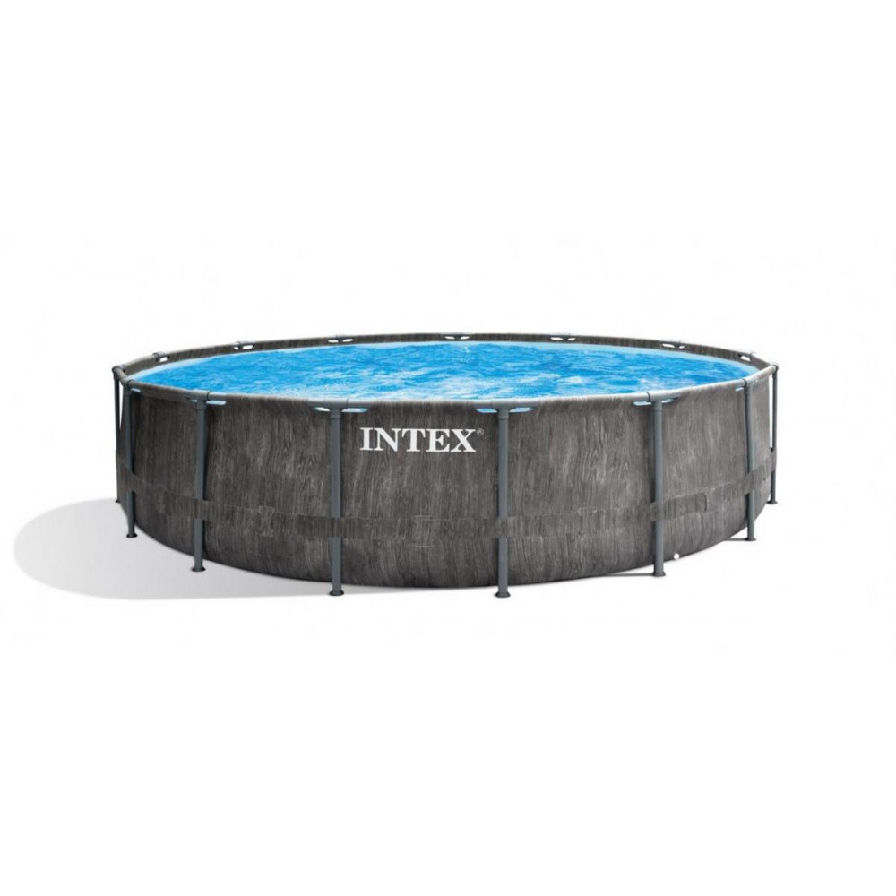 Pools with construction INTEX GREYWOOD Prism Frame Premium 457x122 cm + filtration 26742NP - 1