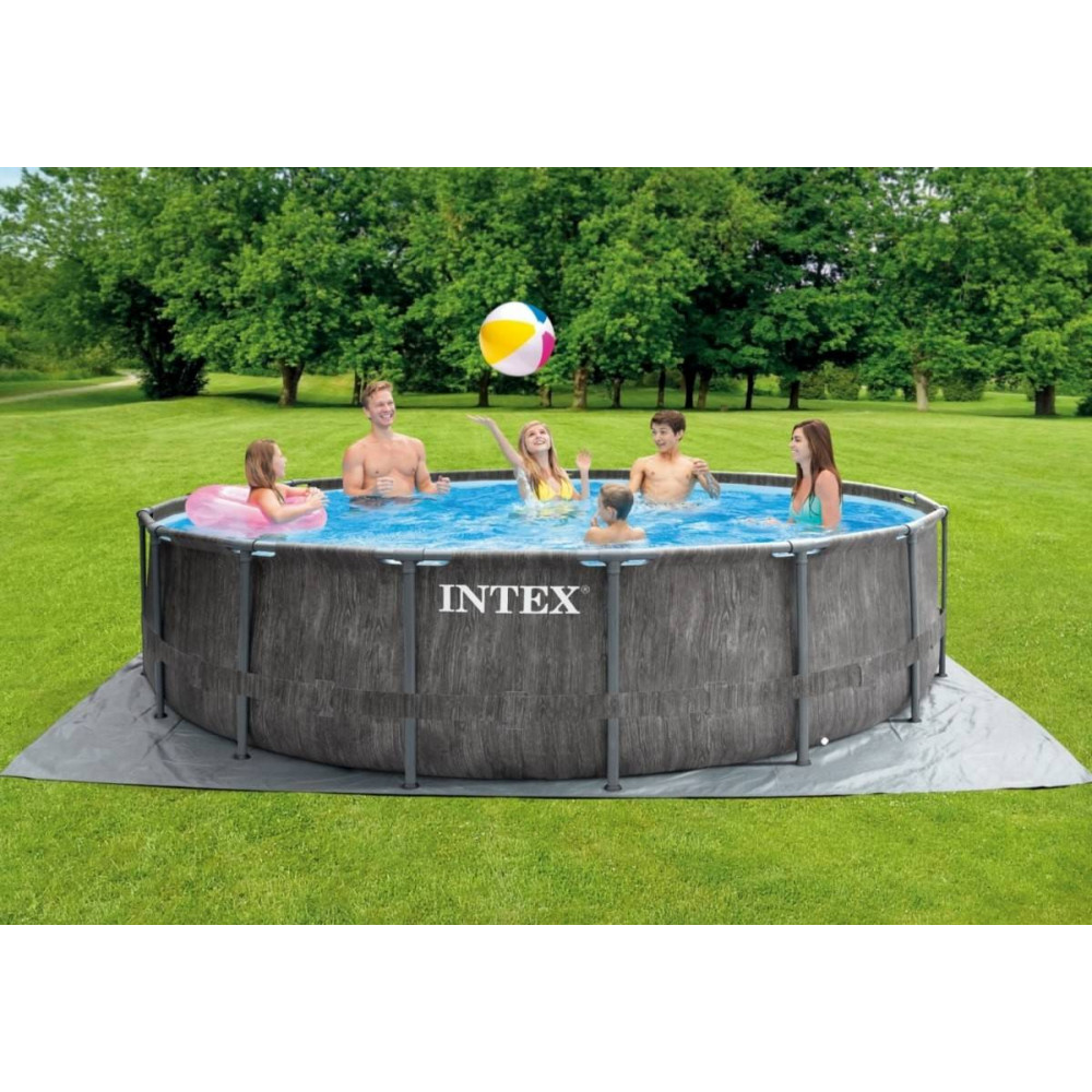 Pools with construction INTEX GREYWOOD Prism Frame Premium 457x122 cm + filtration 26742NP - 3