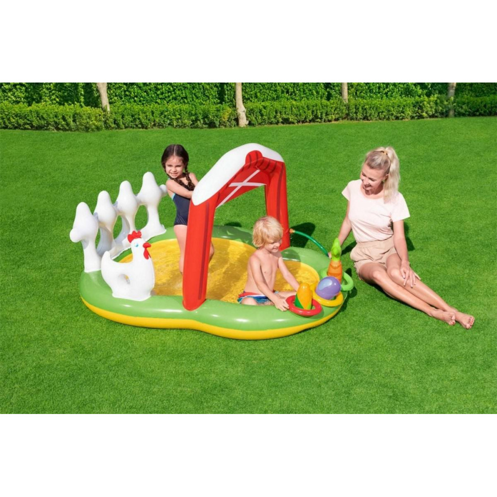 Children's pools and play centers BESTWAY Inflatable play center Farmer 175x147x102cm 53065 - 2
