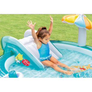Children's pools and play centers INTEX children's pool with a crocodile 201x170x84 cm 57165NP - 6