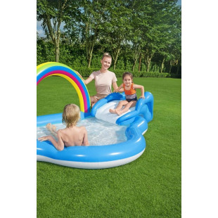 Children's pools and play centers BESTWAY children's pool Sun 257x145x91 cm 53092 - 2