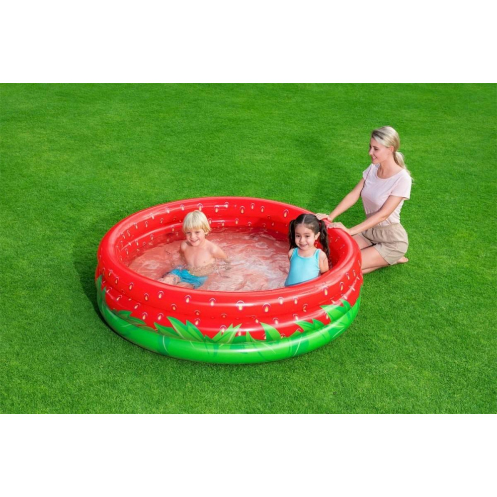 Children's pools and play centers BESTWAY children's pool STRAWBERRY 160x38 cm 51145 - 2