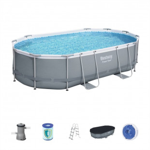 Pools with construction BESTWAY Power Steel 488x305x107 cm + filtration 56448 - 10