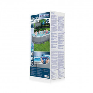 Pools with construction BESTWAY Power Steel 488x305x107 cm + filtration 56448 - 11