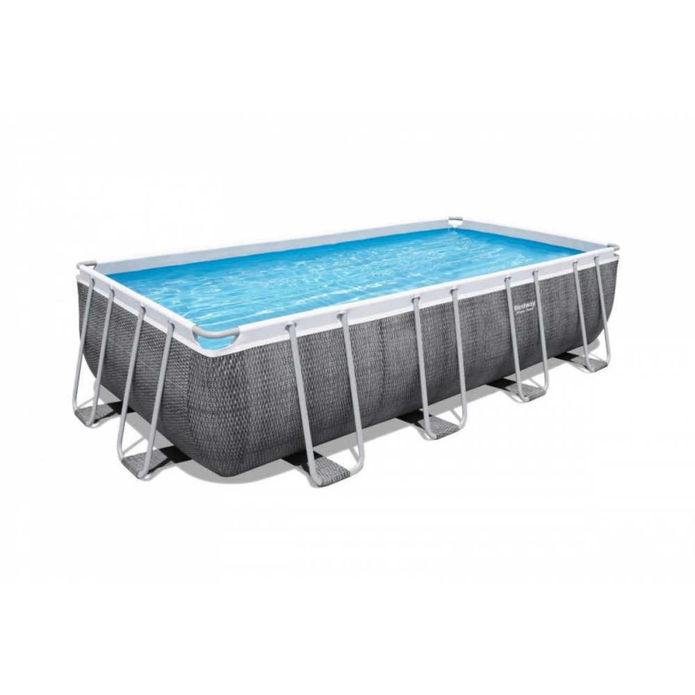Bazény s konstrukcí BESTWAY Power Steel 488x244x122 cm + filtrace 56996 - 1