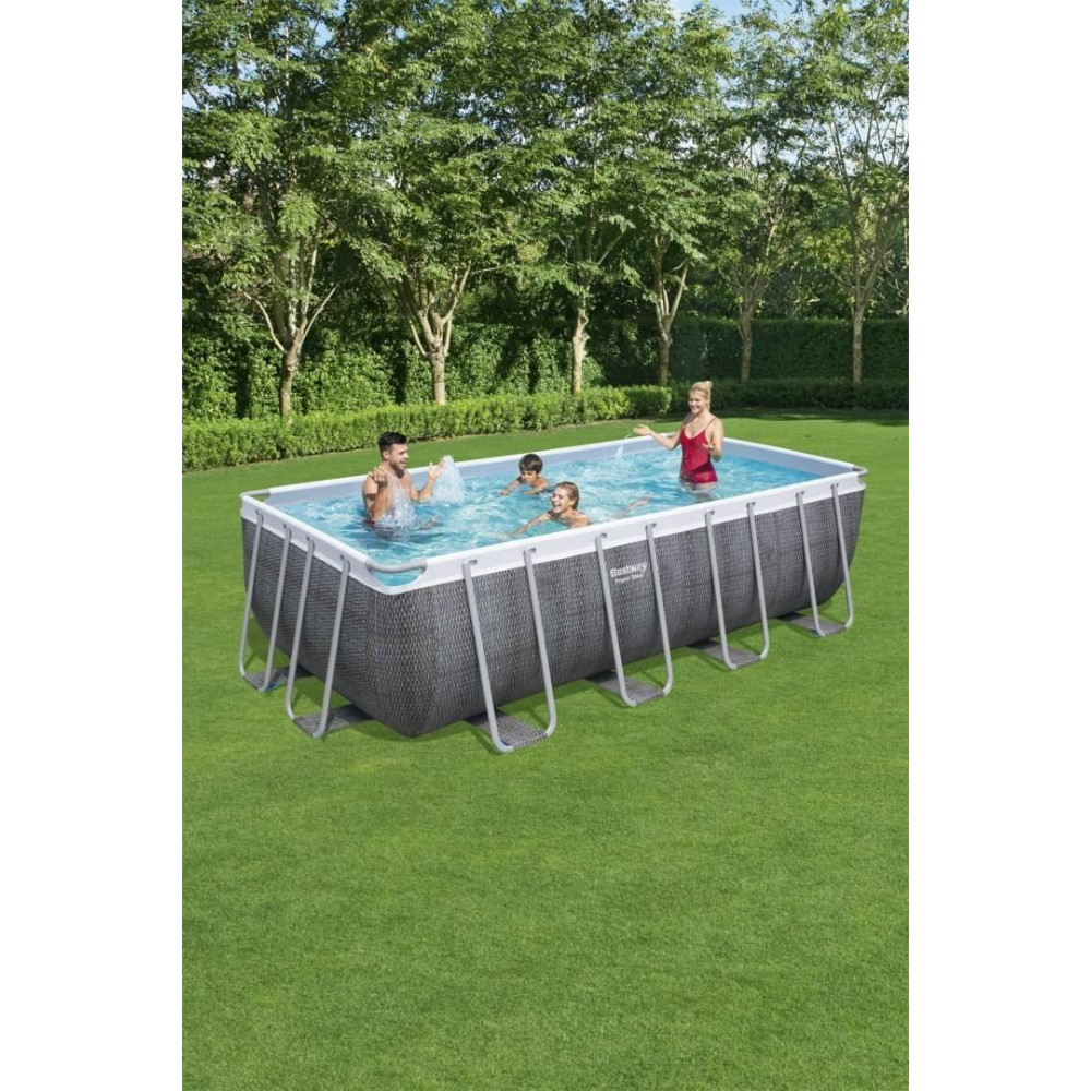 Pools with construction BESTWAY Power Steel 488x244x122 cm + filtration 56996 - 3