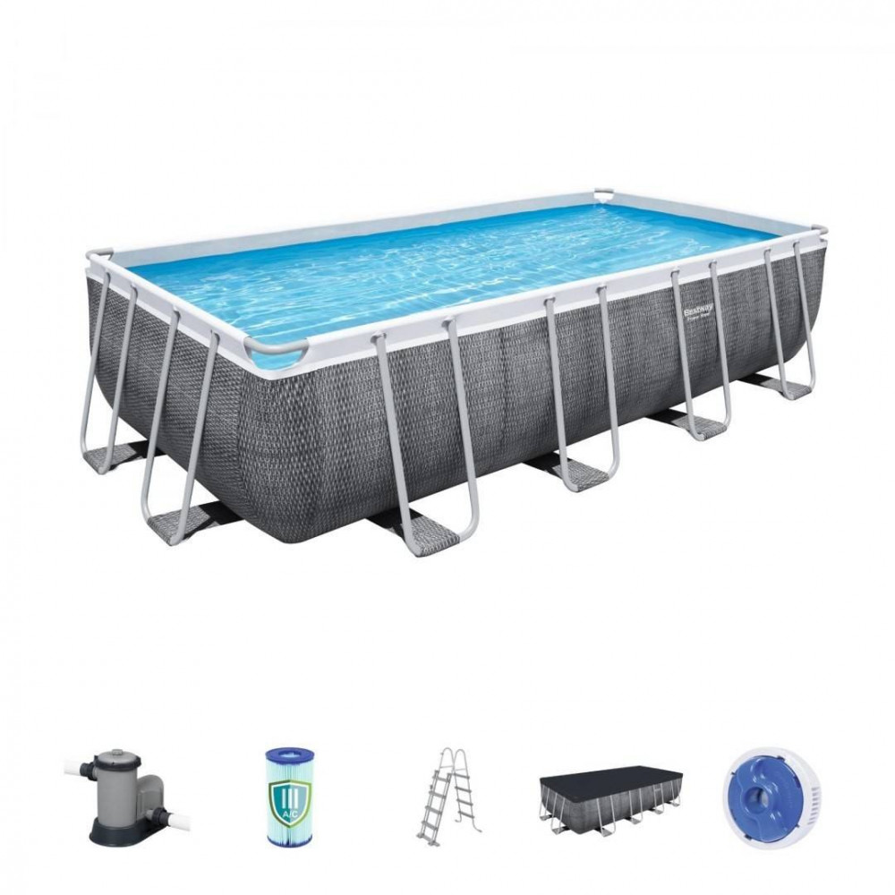 Bazény s konštrukciou - BESTWAY Power Steel 549x274x122 cm + filtrácia 56998 - 8