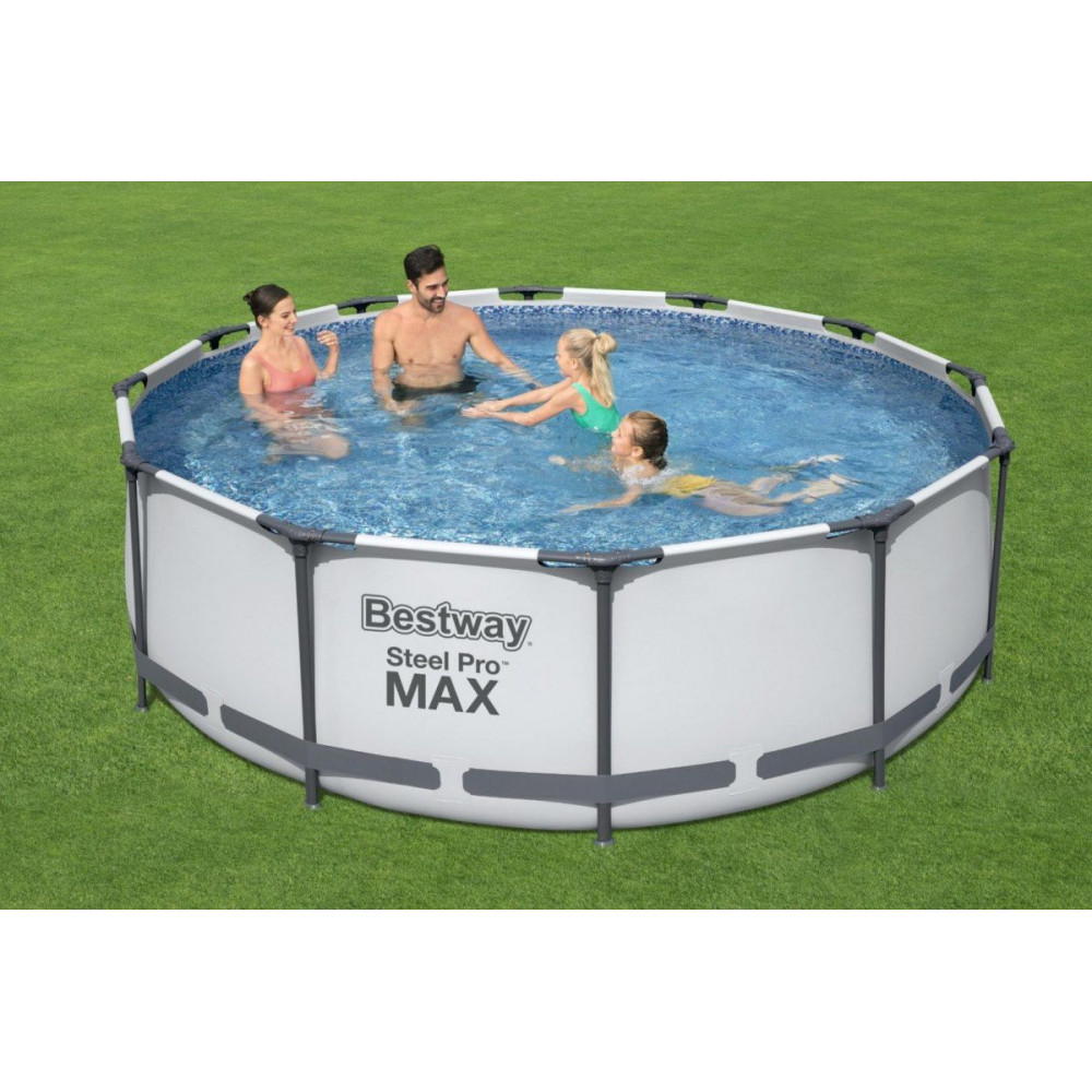 Bazény s konstrukcí BESTWAY Steel Pro Max 366x100 cm + filtrace 4v1 56418 - 3