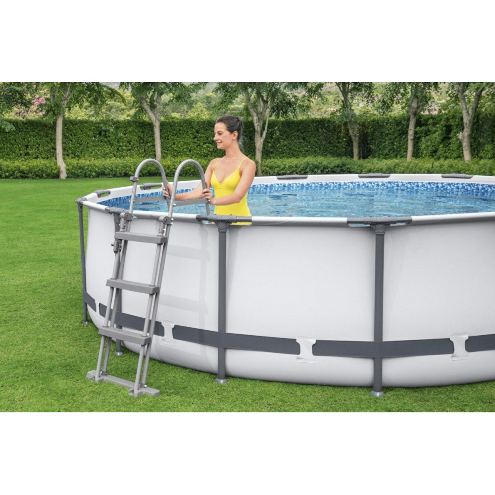 Pools with construction BESTWAY Steel Pro 427x107 cm + filtration 56950 - 4
