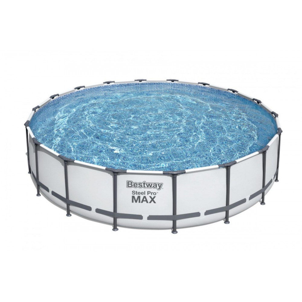 Pools with construction BESTWAY Steel Pro Max 549x122 cm + 6in1 filtration 56462 - 1
