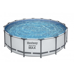 Bazény s konstrukcí BESTWAY Steel Pro Max 488x122 cm + filtrace 5612Z - 1