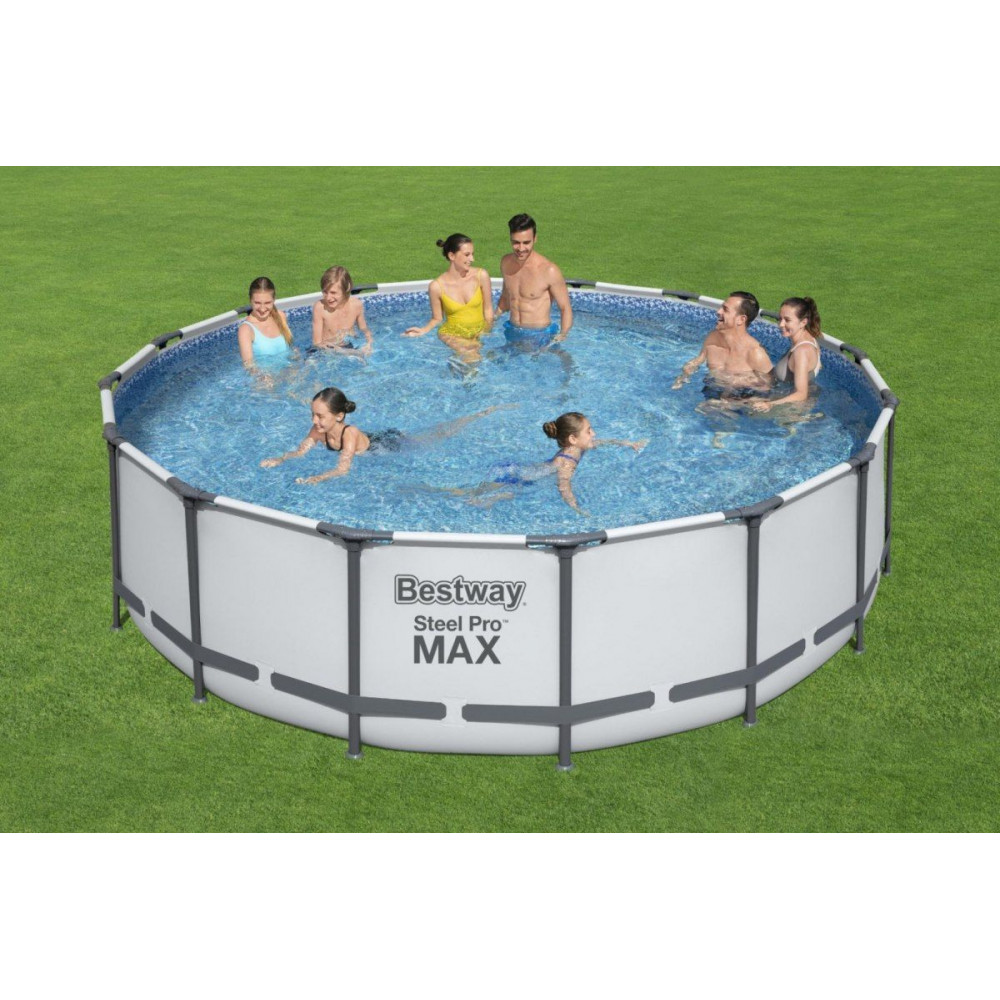Bazény s konštrukciou BESTWAY Steel Pro Max 488x122 cm + filtrácia 5612Z - 2