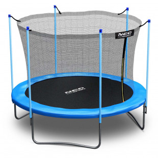 Neo-Sport trampoline 252 cm + safety net + stairs - 4