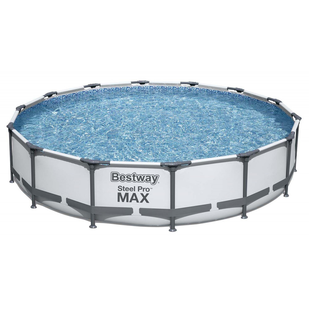 Pools with construction BESTWAY Steel Pro Max 427x84 cm + filtration 56595 - 1