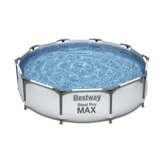 The Power Steel 305x76 cm 56408 pool with a filter pump is corrosion-resistant, the PVC pool coating made in TRITECH ™ technology, contains a drain valve and pool walls with mosaic graphics.