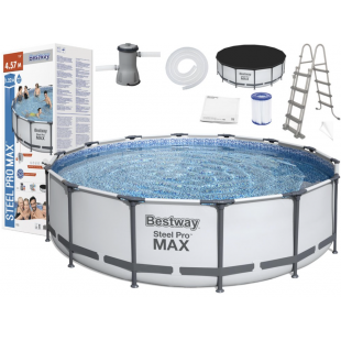 Pools with construction BESTWAY Steel Pro Max 457x122 cm + filtration 56438 - 10