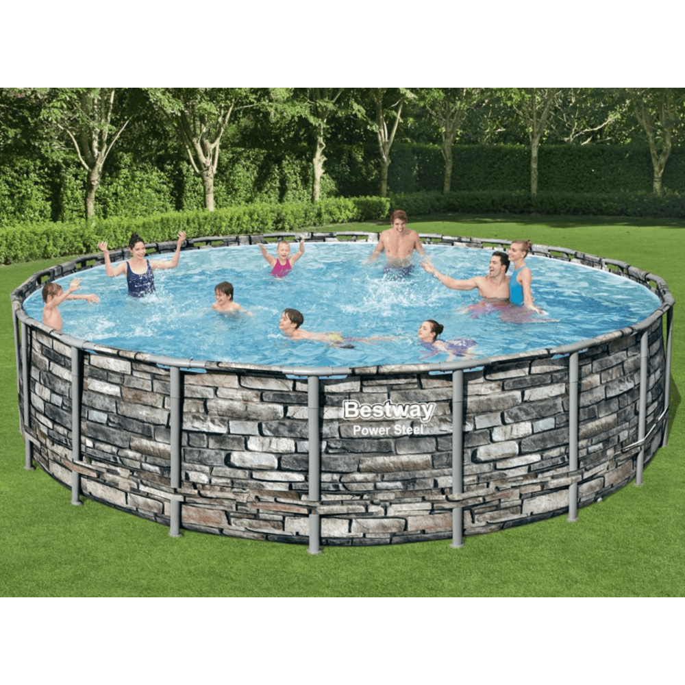 Bazény s konštrukciou BESTWAY Power Steel 610x132 cm + filtrácia 56883 - 3