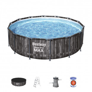Pools with construction BESTWAY Steel Pro Max 427x107 cm + filtration 5614Z - 3
