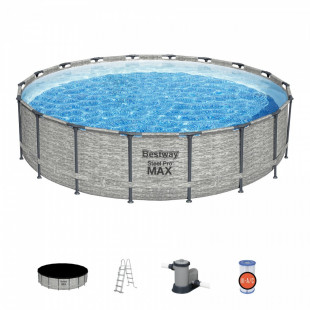 Bazény s konstrukcí BESTWAY Steel Pro Max 549x122 cm + filtrace 5618Y - 3