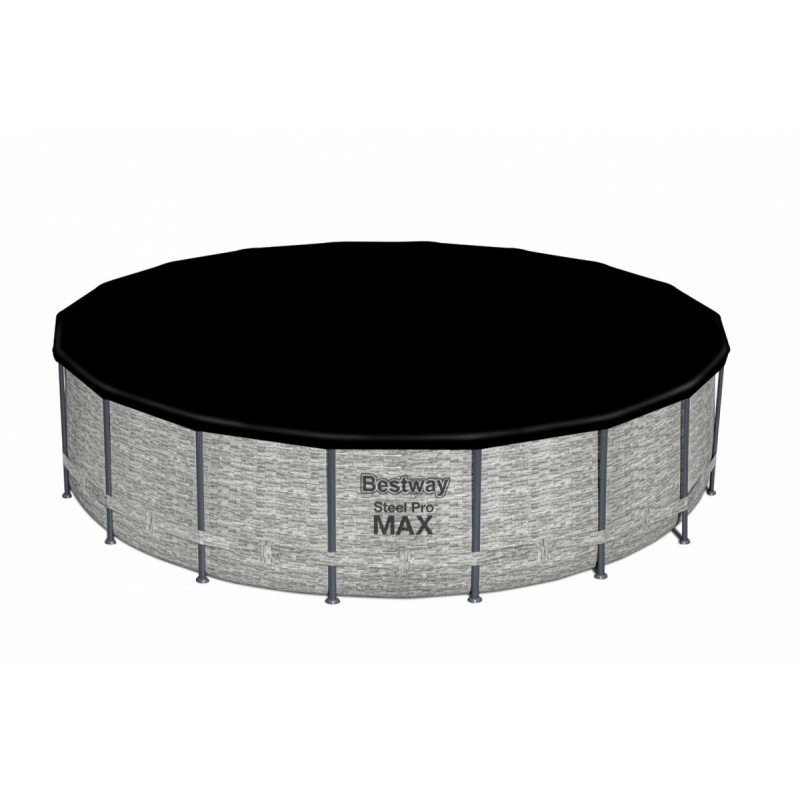 Pools with construction BESTWAY Steel Pro Max 549x122 cm + filtration 5618Y - 1