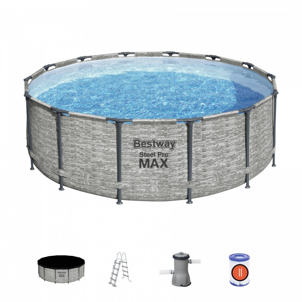 Bazény s konstrukcí BESTWAY Steel Pro Max 427x122 cm + filtrace 5619D - 3