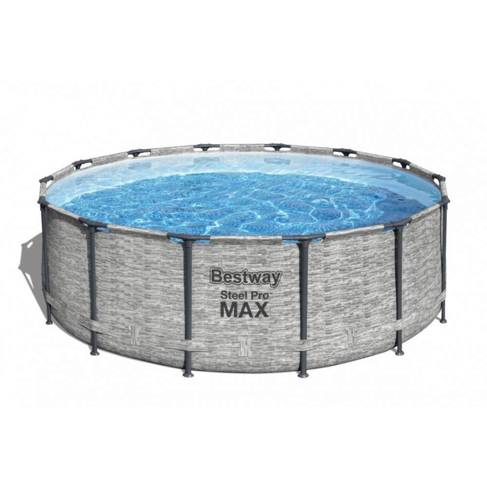 Pools with construction BESTWAY Steel Pro Max 427x122 cm + filtration 5619D - 2