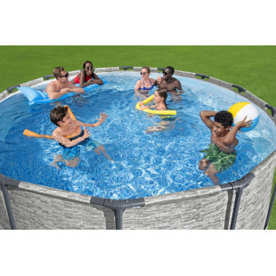 Pools with construction BESTWAY Steel Pro Max 427x122 cm + filtration 5619D - 5