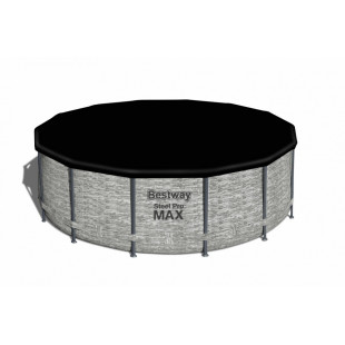 Pools with construction BESTWAY Steel Pro Max 427x122 cm + filtration 5619D - 1