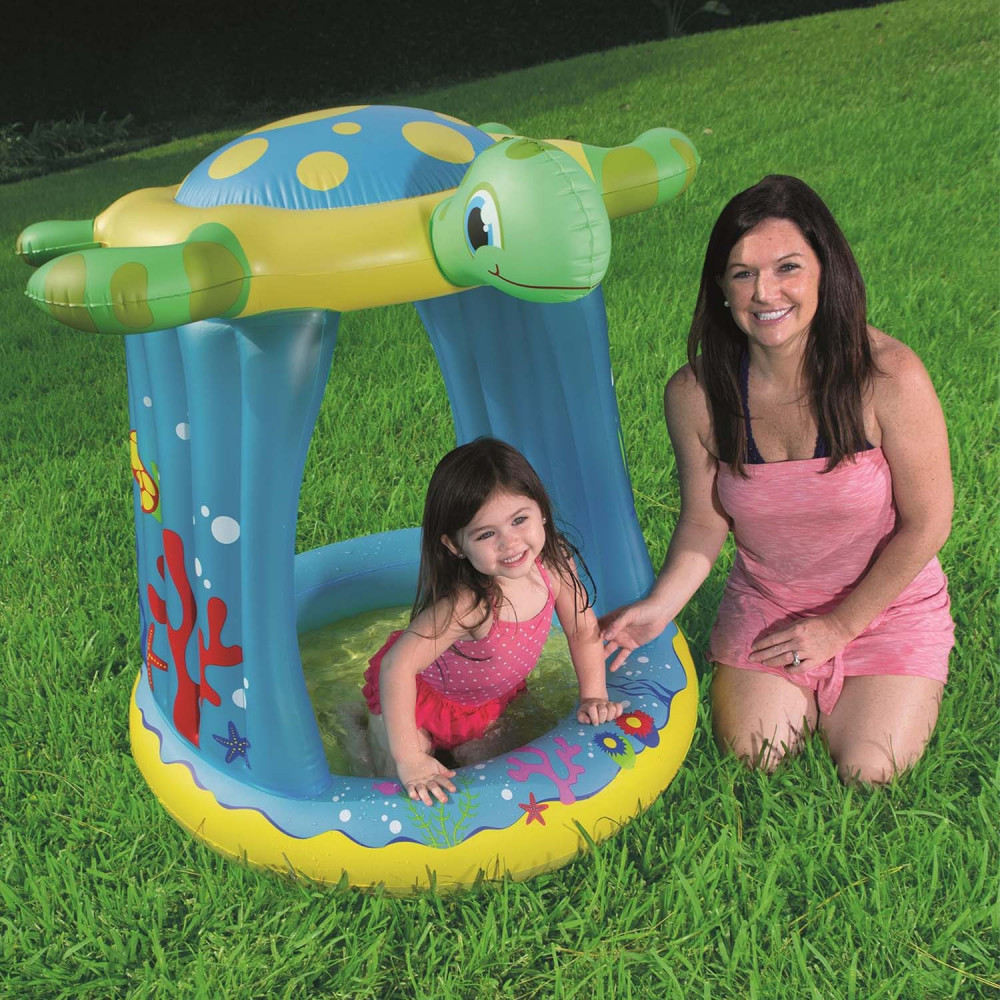 BESTWAY children's pool turtle 109x96x104 cm 52219 - 5