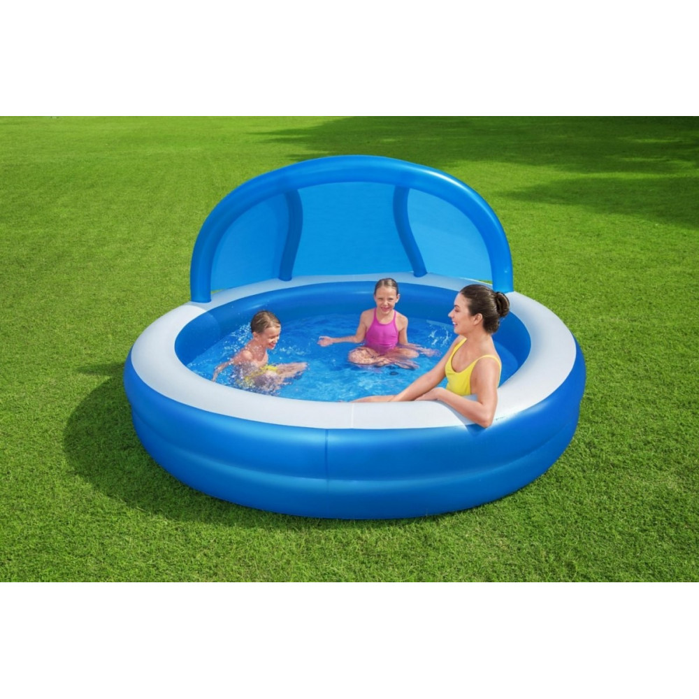 BESTWAY mega pool with UV screen 241x140 cm 54337 - 6