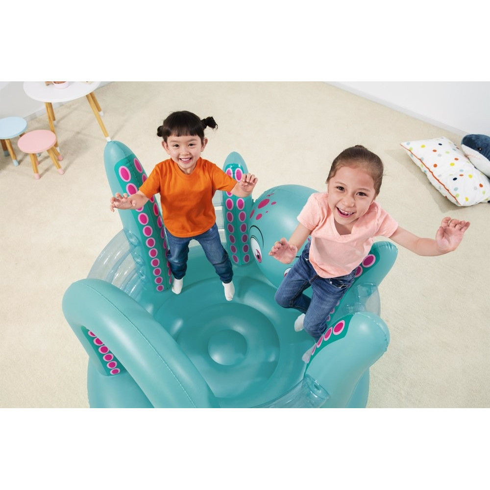 Children's pools and play centers BESTWAY inflatable trampoline octopus 52267 - 7
