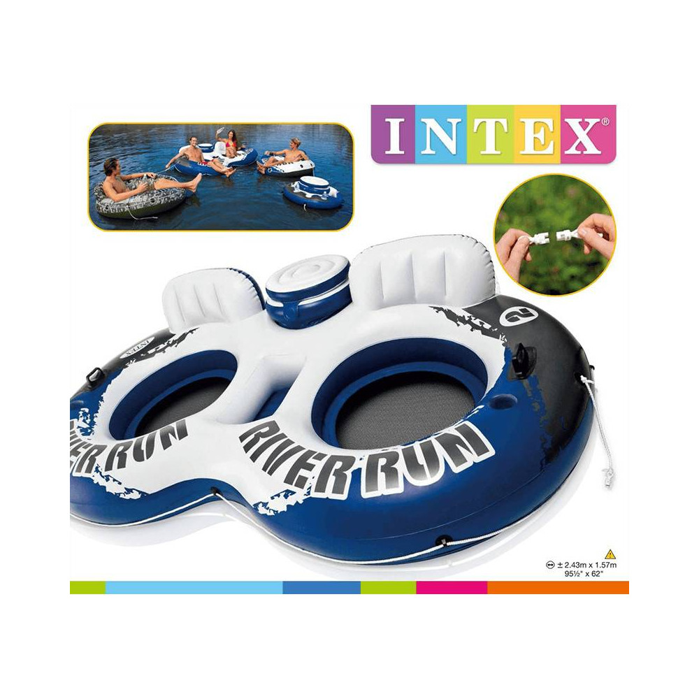 Inflatables Intex inflatable for two River Run 2 243x157 cm 58837 - 2