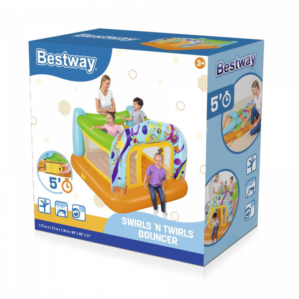 Children's pools and play centers BESTWAY trampolína Twisted Bouncer 52441 - 9