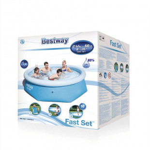 Inflatable pools Bestway Fast Set 2.44x0.66 m 57265 - 5