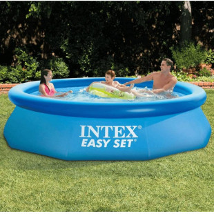 Inflatable pools Easy Set pool 305 x 76 cm + INTEX 28122 cartridge filter device - 2