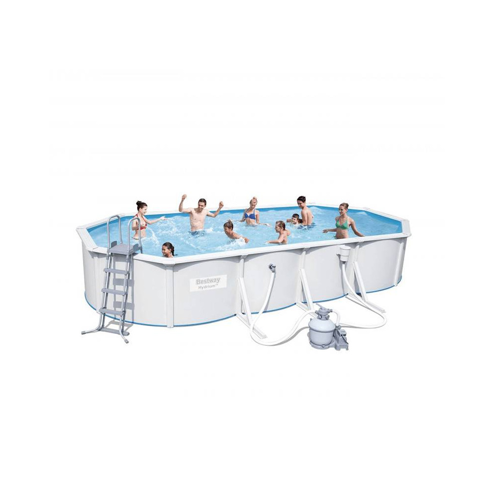Celoroční bazény - BESTWAY HYDRIUM 740x360x120 cm + písková filtrace 5v1 56604 - 2