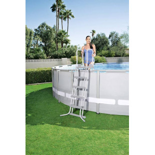 Pools with construction BESTWAY Power Steel 549x132 cm + 6in1 filtration 56427 - 4